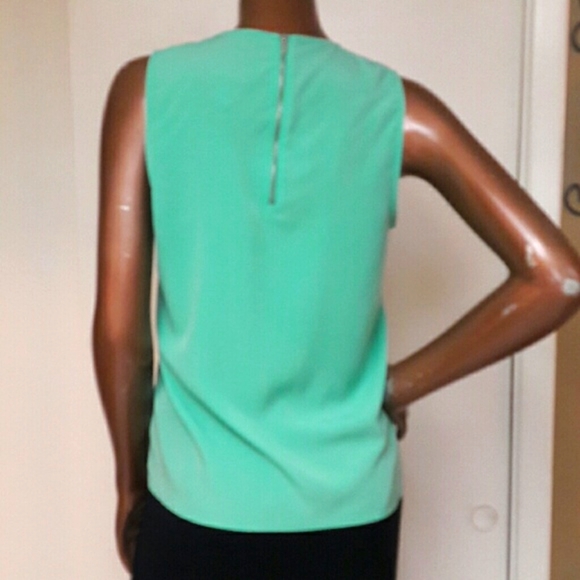 The Limited Mint Green Chiffon Blouse - Picture 3 of 4